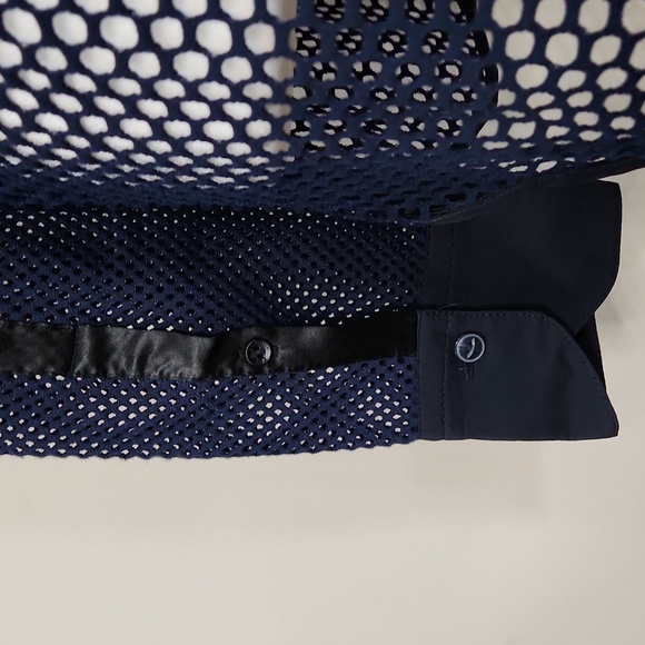 Nwt rag & bone Luna Mesh Button-down Shirt - Picture 9 of 14